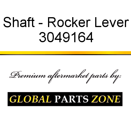 Shaft - Rocker Lever 3049164
