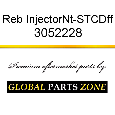 Reb Injector,Nt-STC,Dff 3052228