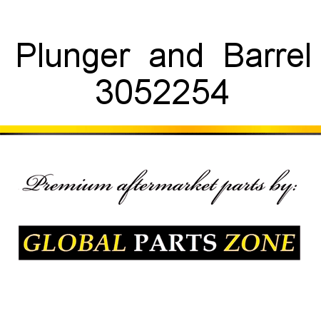 Plunger & Barrel 3052254