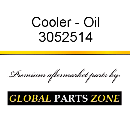 Cooler - Oil 3052514
