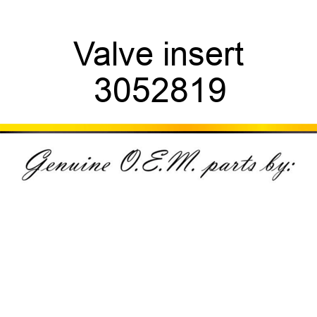 Valve insert 3052819