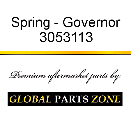 Spring - Governor 3053113