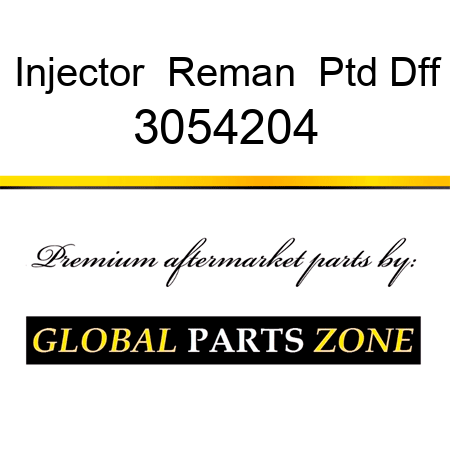 Injector  Reman  Ptd Dff 3054204