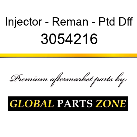 Injector - Reman - Ptd Dff 3054216