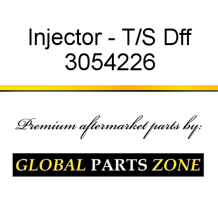 Injector - T/S Dff 3054226