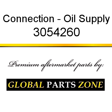 Connection - Oil Supply 3054260