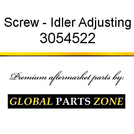 Screw - Idler Adjusting 3054522