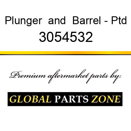 Plunger & Barrel - Ptd 3054532