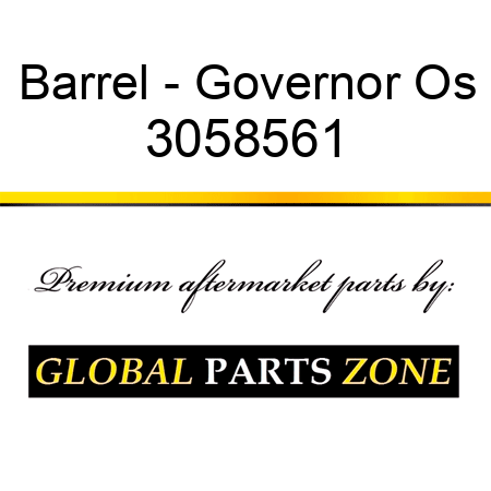 Barrel - Governor Os 3058561