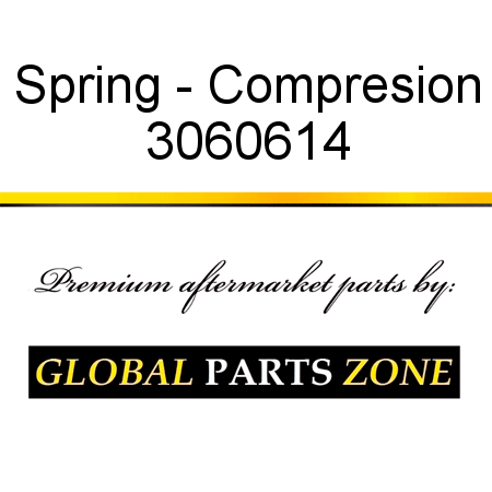 Spring - Compresion 3060614