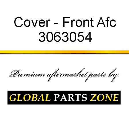 Cover - Front Afc 3063054