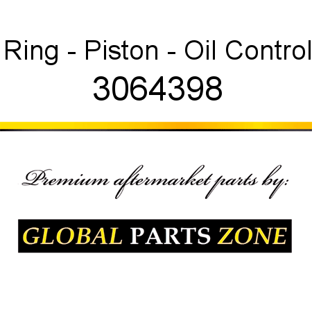 Ring - Piston - Oil Control 3064398