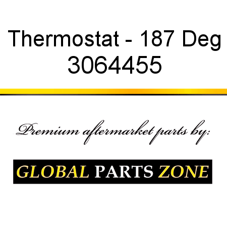 Thermostat - 187 Deg 3064455
