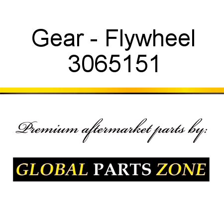 Gear - Flywheel 3065151