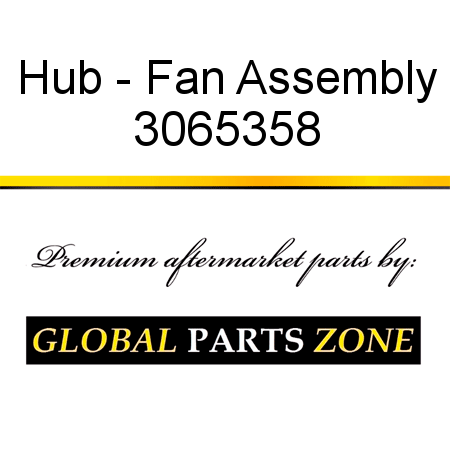 Hub - Fan Assembly 3065358