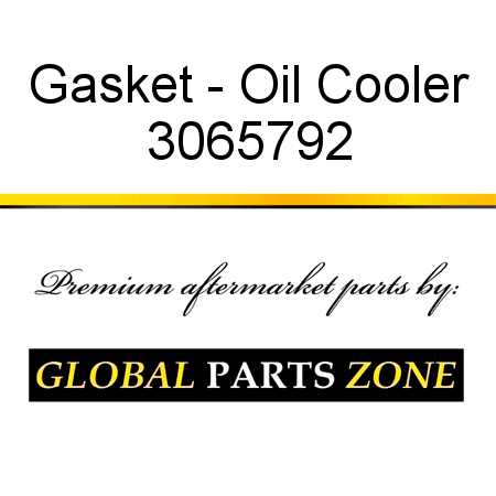 Gasket - Oil Cooler 3065792