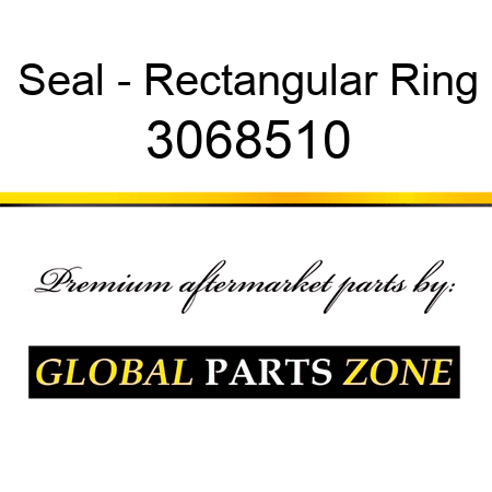 Seal - Rectangular Ring 3068510