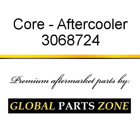 Core - Aftercooler 3068724