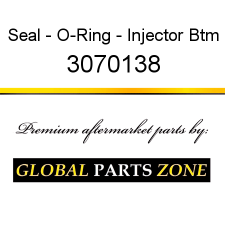 Seal - O-Ring - Injector Btm 3070138