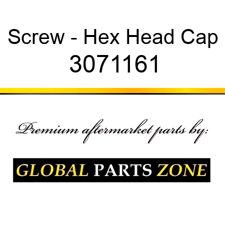 Screw - Hex Head Cap 3071161