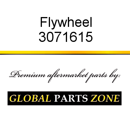 Flywheel 3071615