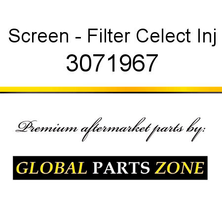 Screen - Filter Celect Inj 3071967