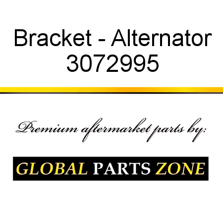 Bracket - Alternator 3072995