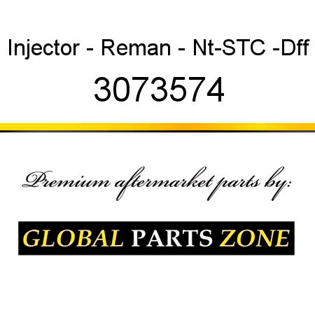 Injector - Reman - Nt-STC -Dff 3073574