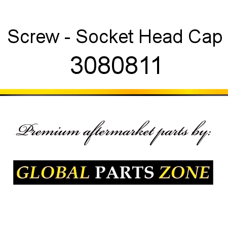 Screw - Socket Head Cap 3080811