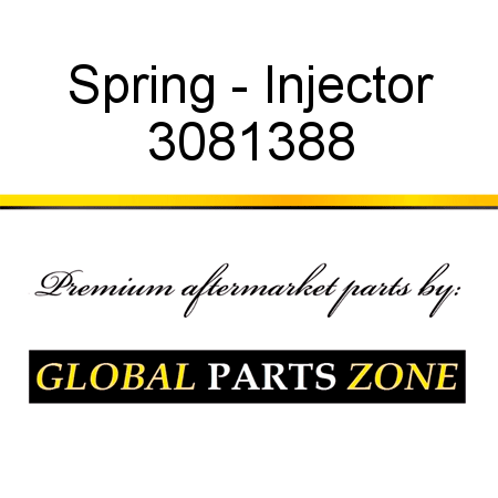 Spring - Injector 3081388