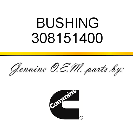 BUSHING 308151400