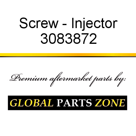 Screw - Injector 3083872