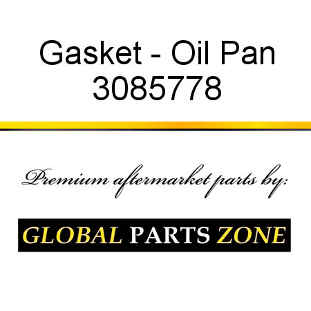 Gasket - Oil Pan 3085778