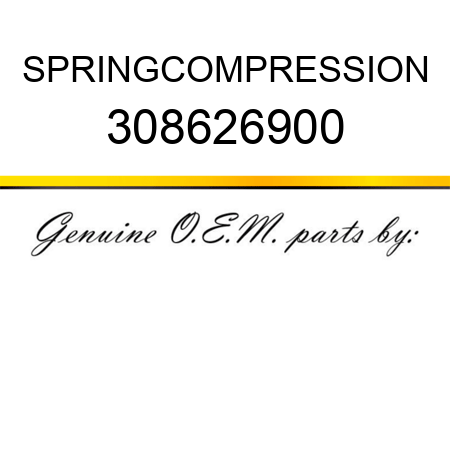 SPRING,COMPRESSION 308626900