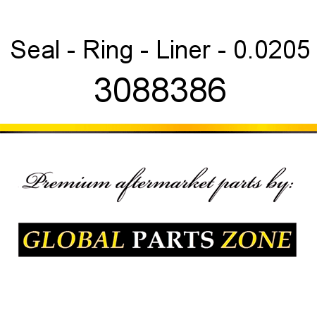Seal - Ring - Liner - 0.0205 3088386