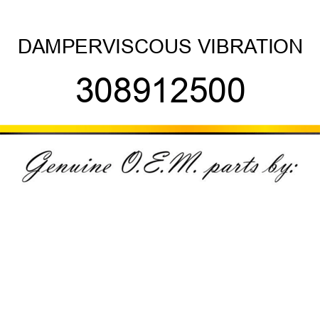 DAMPER,VISCOUS VIBRATION 308912500