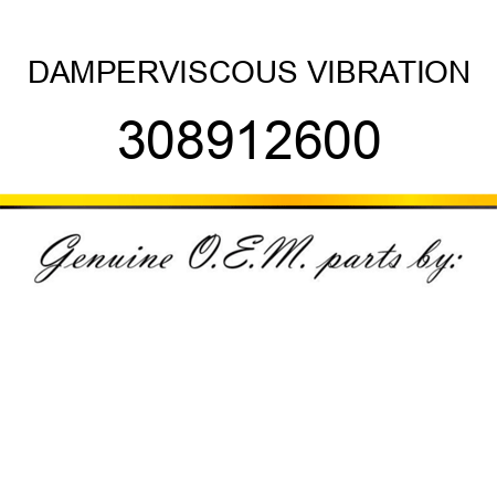 DAMPER,VISCOUS VIBRATION 308912600