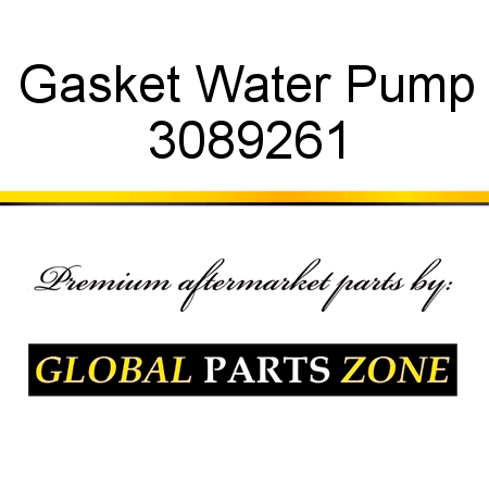 Gasket, Water Pump 3089261