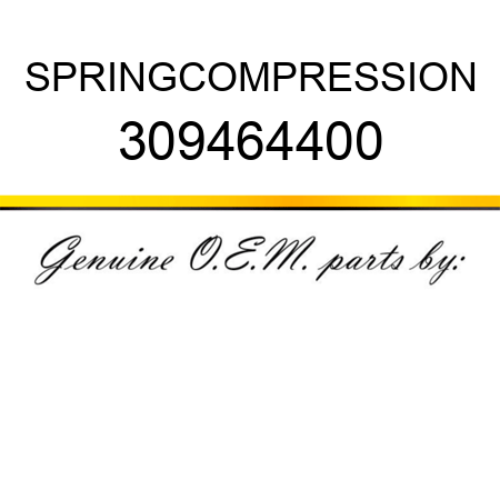 SPRING,COMPRESSION 309464400
