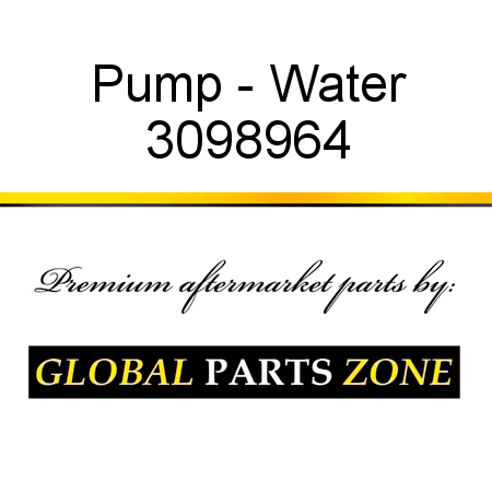 Pump - Water 3098964