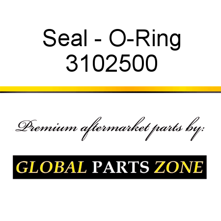 Seal - O-Ring 3102500