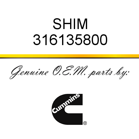 SHIM 316135800