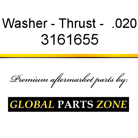 Washer - Thrust -  .020 3161655