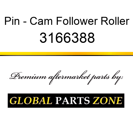 Pin - Cam Follower Roller 3166388