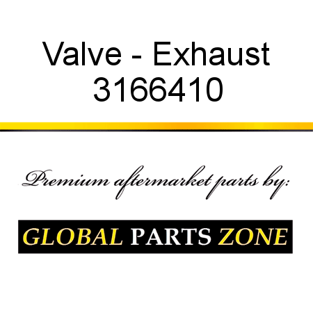 Valve - Exhaust 3166410