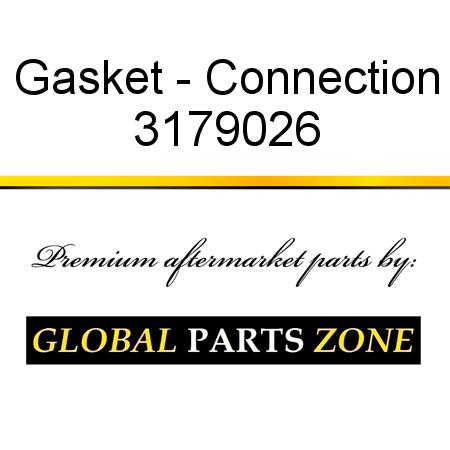 Gasket - Connection 3179026