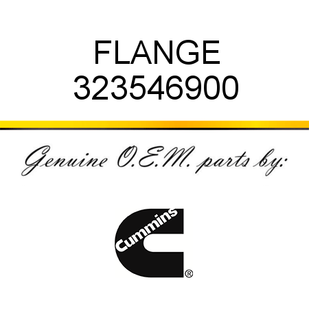 FLANGE 323546900