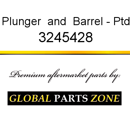 Plunger & Barrel - Ptd 3245428