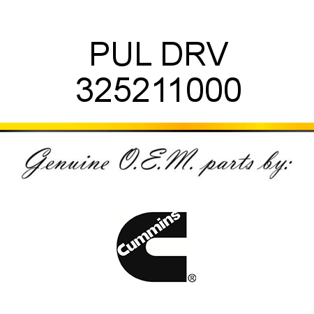 PUL DRV 325211000