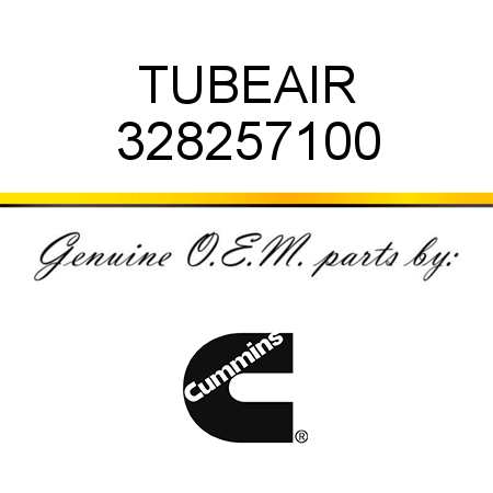 TUBE,AIR 328257100